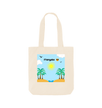 Natural Printed Bag
