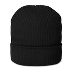 Organic antiallergic unisex black beanie