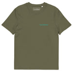 Summer feeling back print organic cotton t-shirt