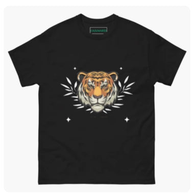 Tiger unisex cotton tee