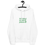 Be Kind to our planet eco raglan hoodie