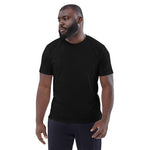 Men's black 100% organic cotton t-shirt