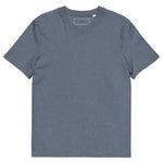 Men's blue 100% organic cotton t-shirt