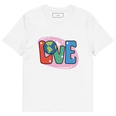 Women's  Love Earth 100% Organic Cotton T-shirt