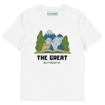 Nature 100% organic unisex  cotton t-shirt