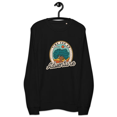 Men's Time For An Adventure organic sweatshirt