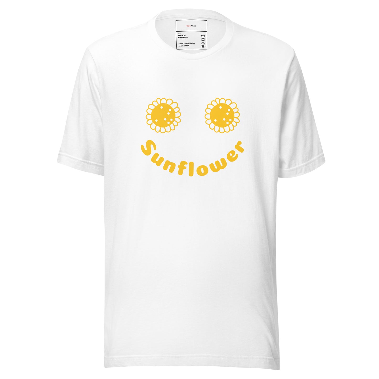 Women's smiley face t-shirt