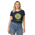 Women’s basic 100% organic love nature t-shirt
