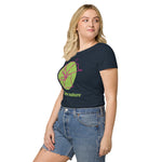 Women’s basic 100% organic love nature t-shirt