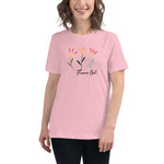 Women's Flower Girl 100% Cotton T-Shirt