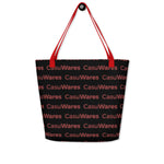 Large Logo Tote Bag with a pocket