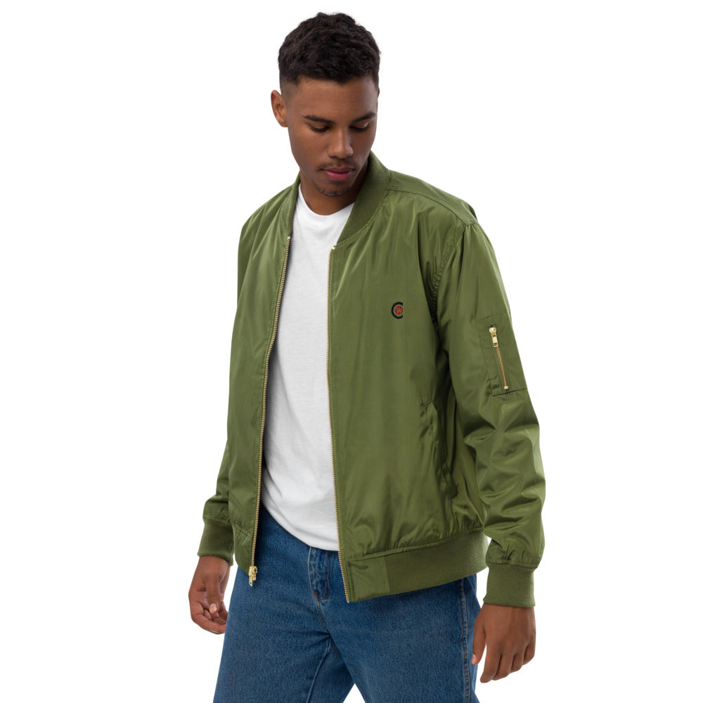 Premium unisex recycled bomber jacket