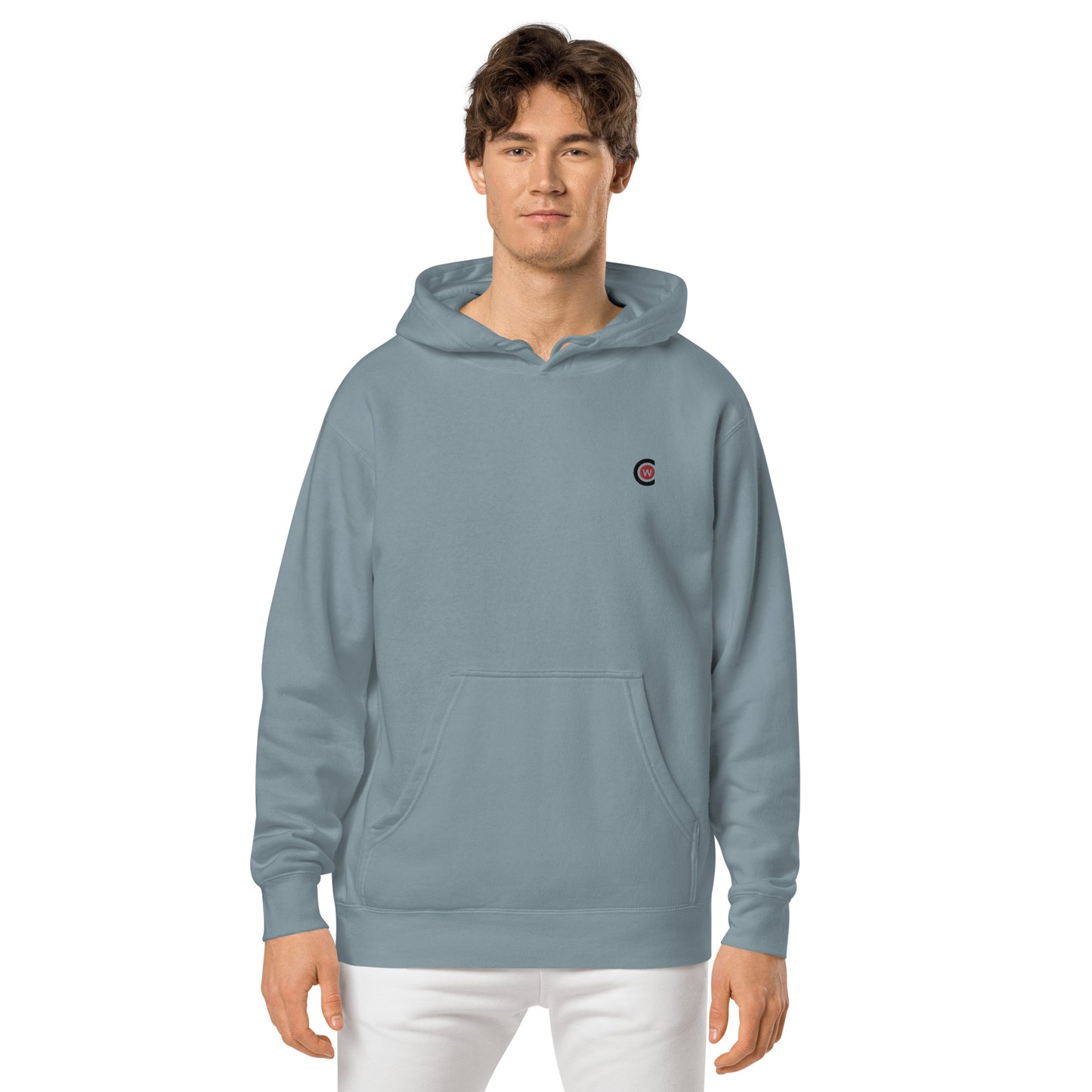 Men's  pigment-dyed hoodie