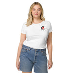 Women’s basic logo 100% organic t-shirt